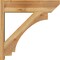 Ekena Millwork Imperial Slat Rough Sawn Outlooker, Western Red Cedar, 8"W x 30"D x 30"H OUT08X30X30IMP06RWR - alternate 2